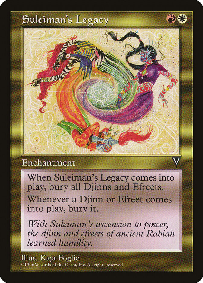 Suleiman's Legacy (138) - Visions (VIS)
