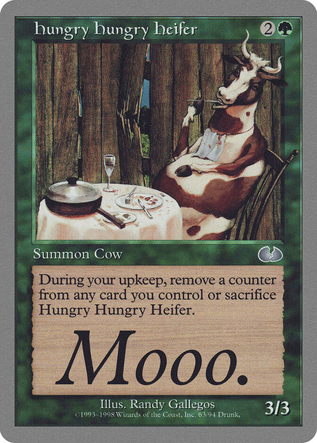 Hungry Hungry Heifer (63) - Unglued (UGL)