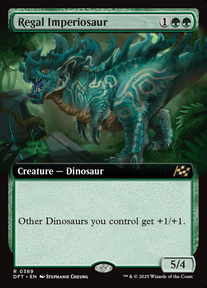 Regal Imperiosaur - [Extended Art] Aetherdrift (DFT)