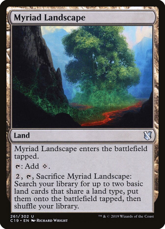 Myriad Landscape (261) - Commander 2019 (C19)
