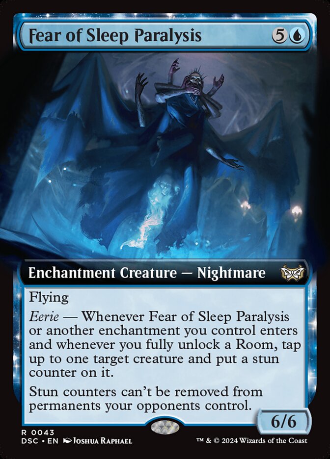 Fear of Sleep Paralysis (43) - Duskmourn: House of Horror Commander (DSC)