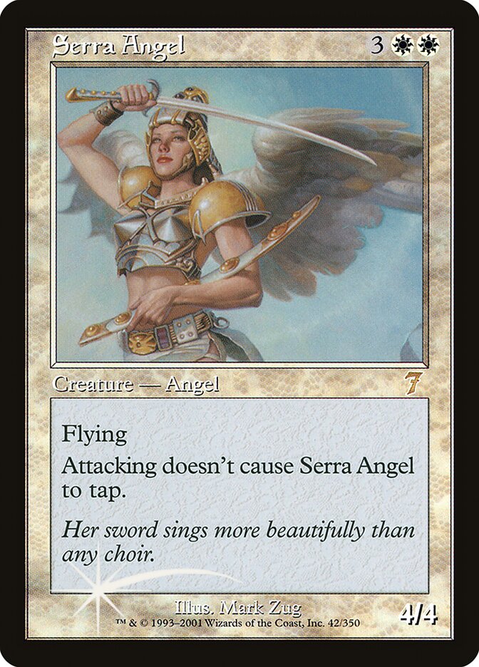 Serra Angel (42) - Seventh Edition (7ED)