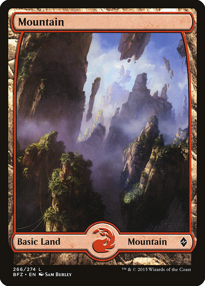 Mountain (266) - Battle for Zendikar (BFZ)