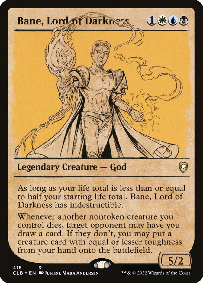 Bane, Lord of Darkness (415) - Commander Legends: Battle for Baldur's Gate (CLB)