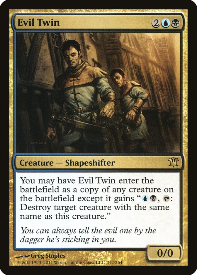 Evil Twin (212) - Innistrad (ISD)