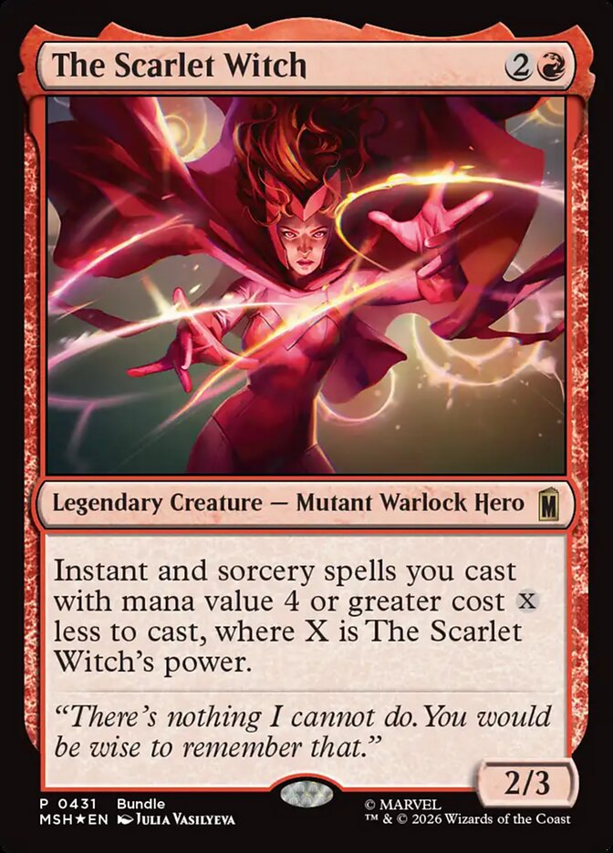 The Scarlet Witch (431) - Marvel Super Heroes (MSH)