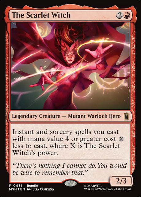 The Scarlet Witch (431) - Marvel Super Heroes (MSH)