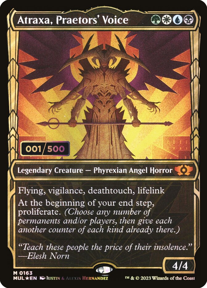 Atraxa, Praetors' Voice (163z) - Multiverse Legends (MUL)