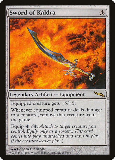 Sword of Kaldra (251) - Mirrodin (MRD)