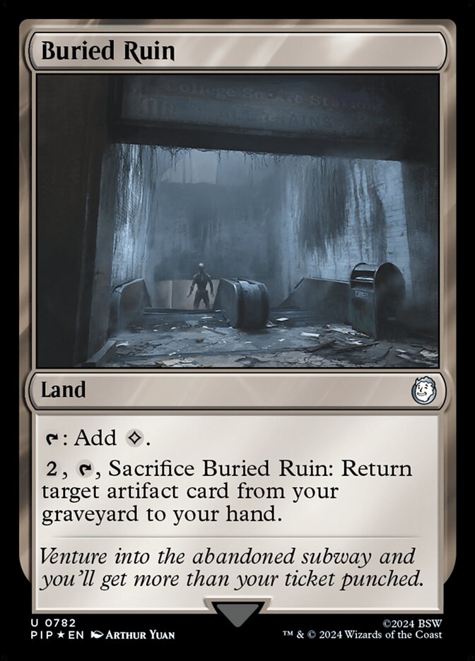 Buried Ruin - [Surge Foil] Fallout (PIP)