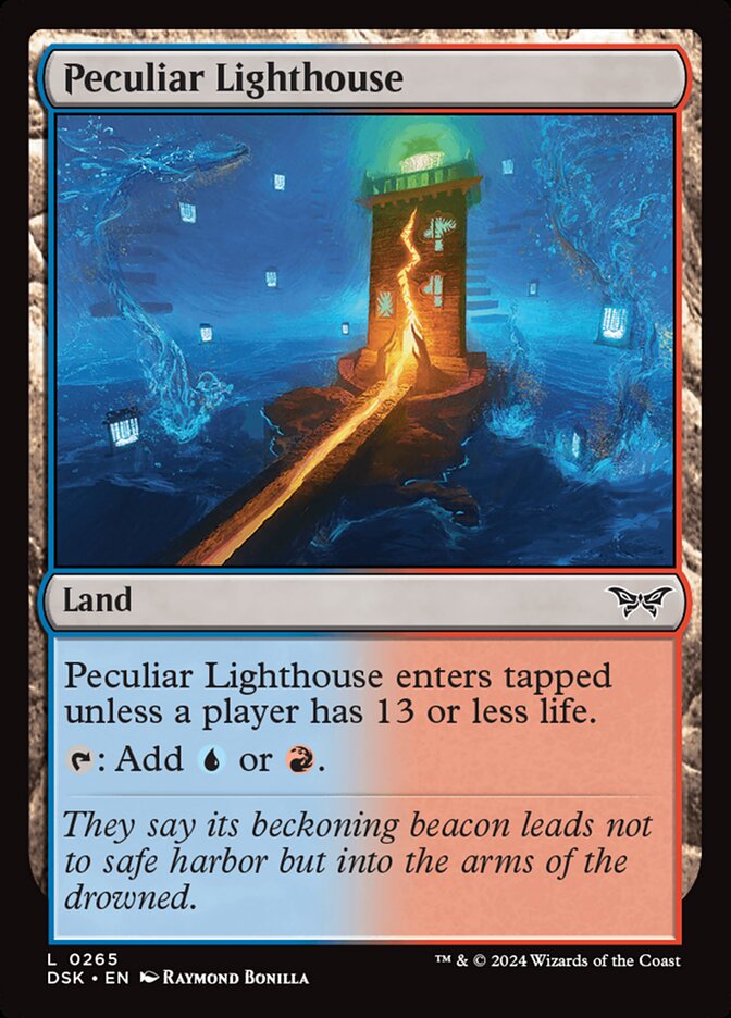 Peculiar Lighthouse - [Foil] Duskmourn: House of Horror (DSK)