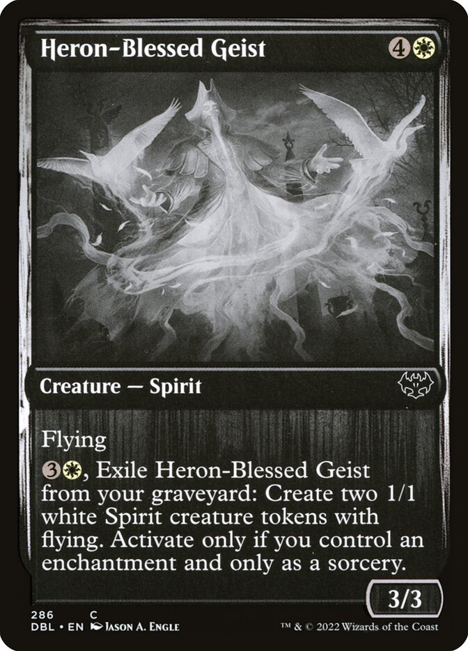 Heron-Blessed Geist - Innistrad: Double Feature (DBL)