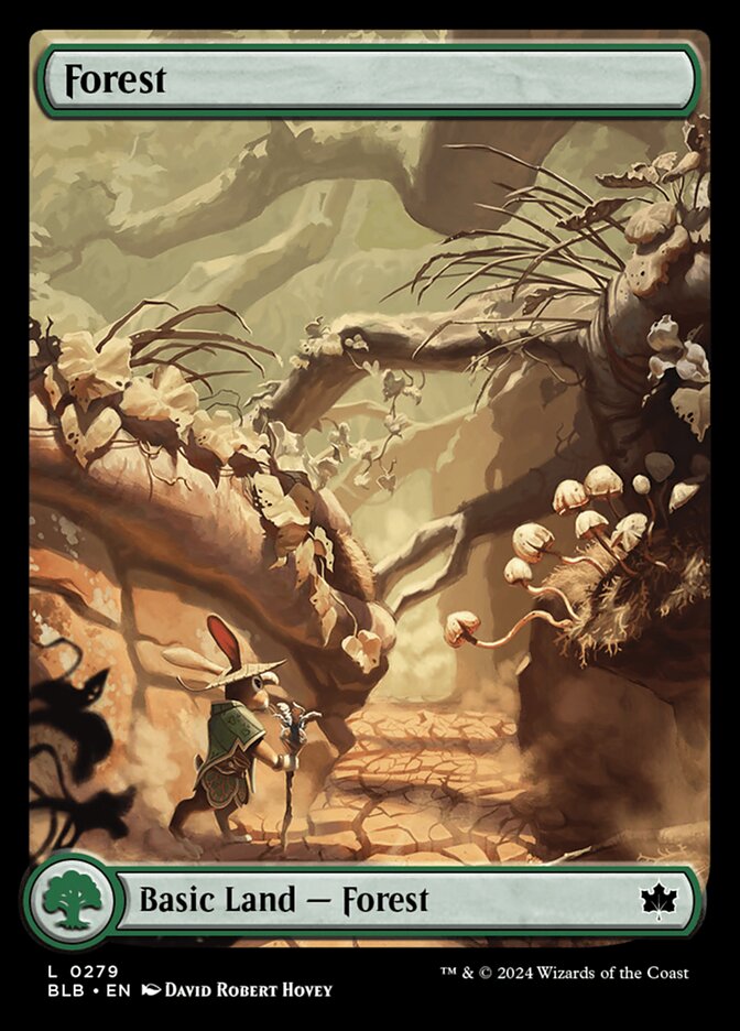 Forest (279) - [Full Art] Bloomburrow (BLB)