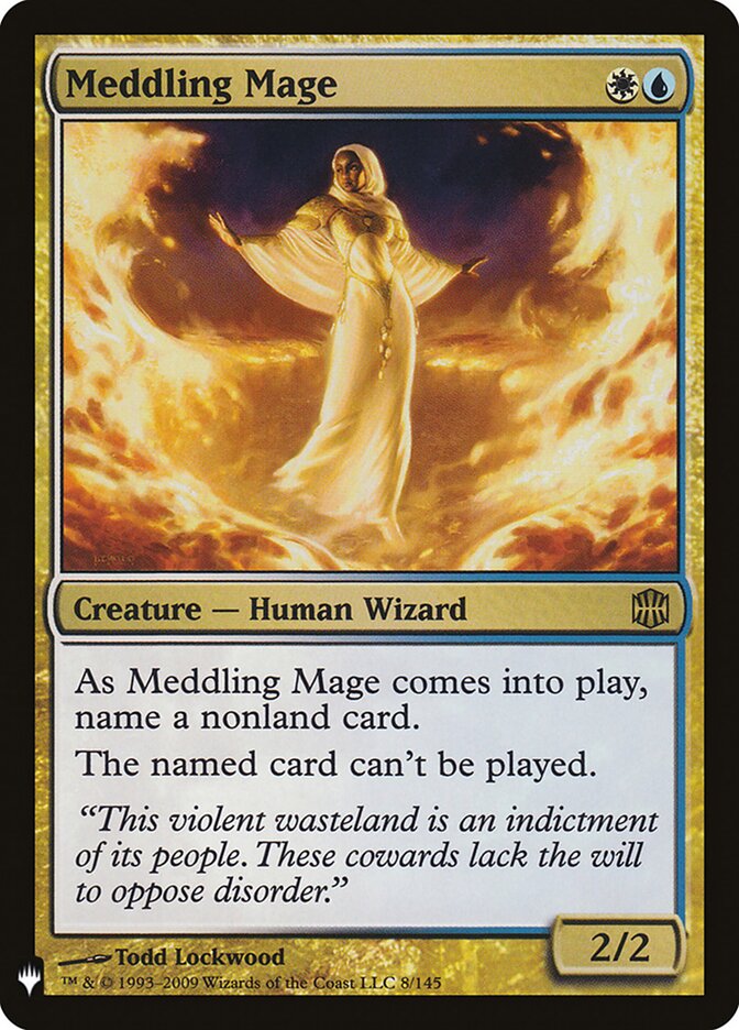 Meddling Mage (ARB-8) - The List (PLST)