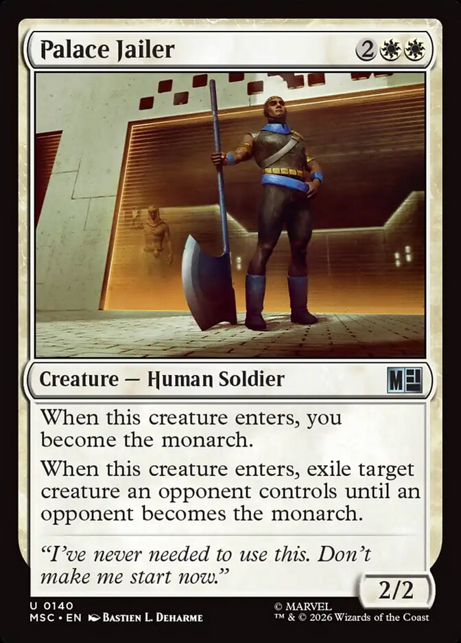 Palace Jailer (140) - Marvel Super Heroes Commander (MSC)