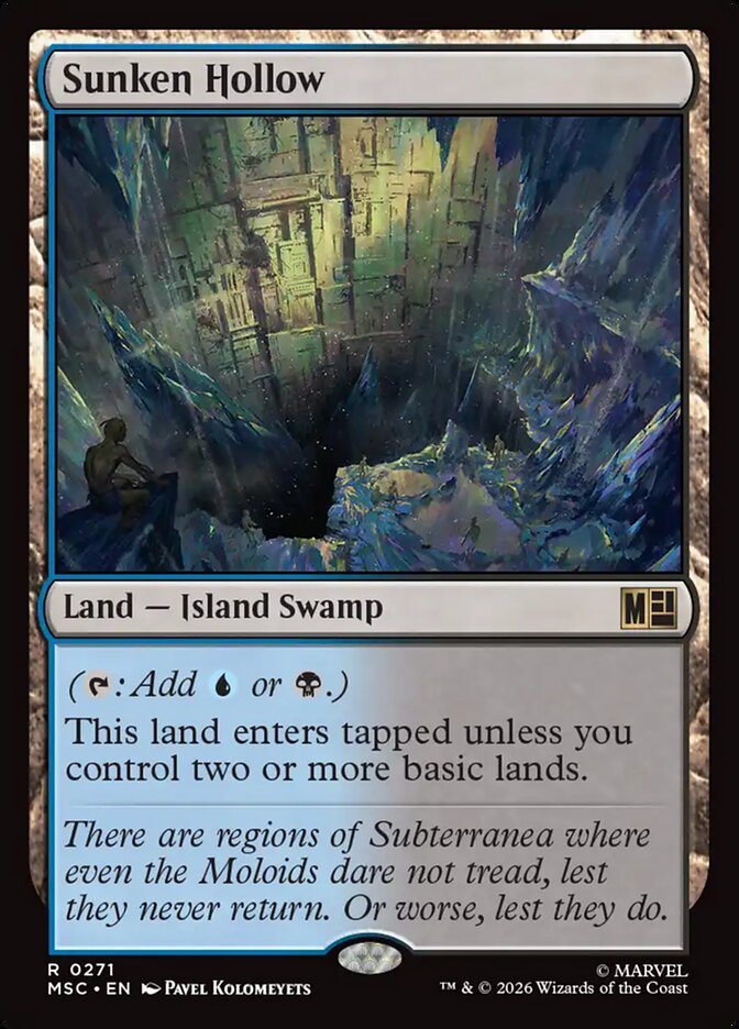 Sunken Hollow (271) - Marvel Super Heroes Commander (MSC)