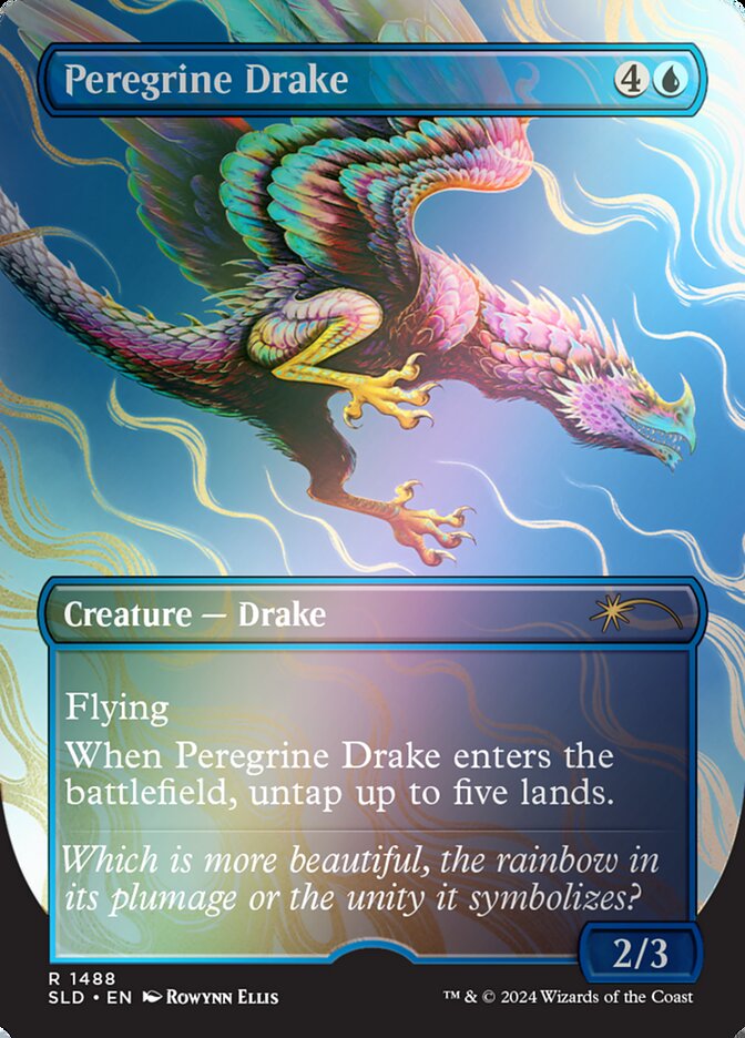 Peregrine Drake (1488‚òÖ) - [Foil] Secret Lair Drop (SLD)