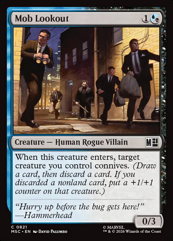 Mob Lookout (821) - Marvel Super Heroes Commander (MSC)