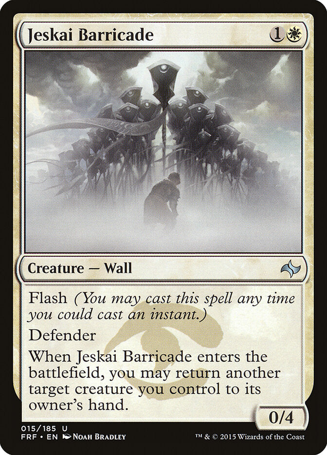 Jeskai Barricade (15) - Fate Reforged (FRF)