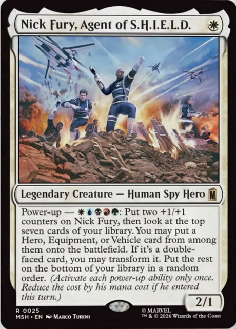 Nick Fury, Agent of S.H.I.E.L.D. (25) - Marvel Super Heroes (MSH)