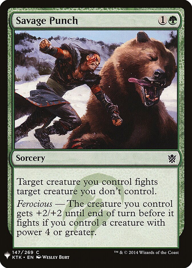 Savage Punch (KTK-147) - The List (PLST)