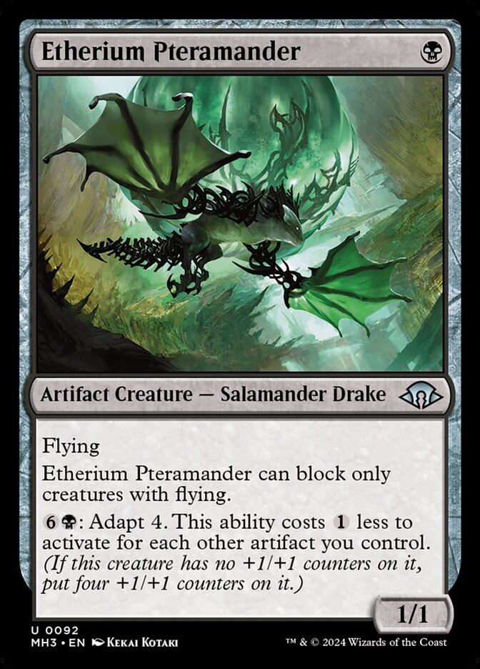 Etherium Pteramander (92) - Modern Horizons 3 (MH3)