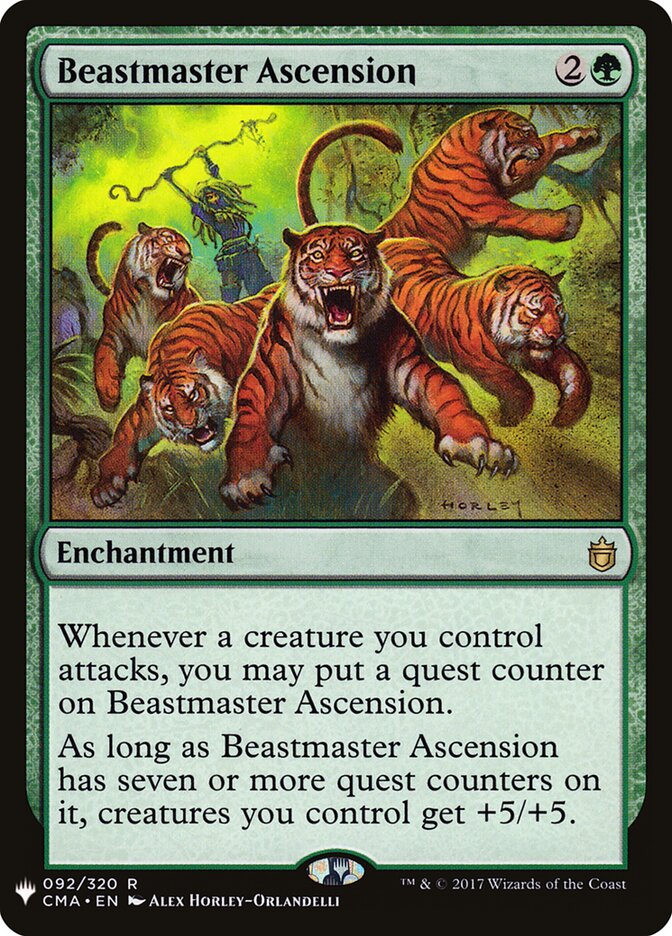Beastmaster Ascension (CMA-92) - The List (PLST)