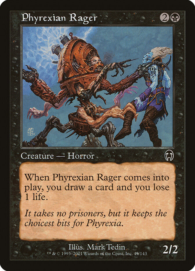 Phyrexian Rager (49) - Apocalypse (APC)