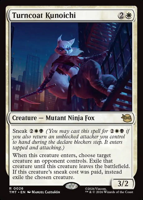 Turncoat Kunoichi (26) - Teenage Mutant Ninja Turtles (TMT)