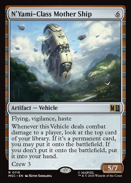 N'Yami-Class Mother Ship (110) - Marvel Super Heroes Commander (MSC)