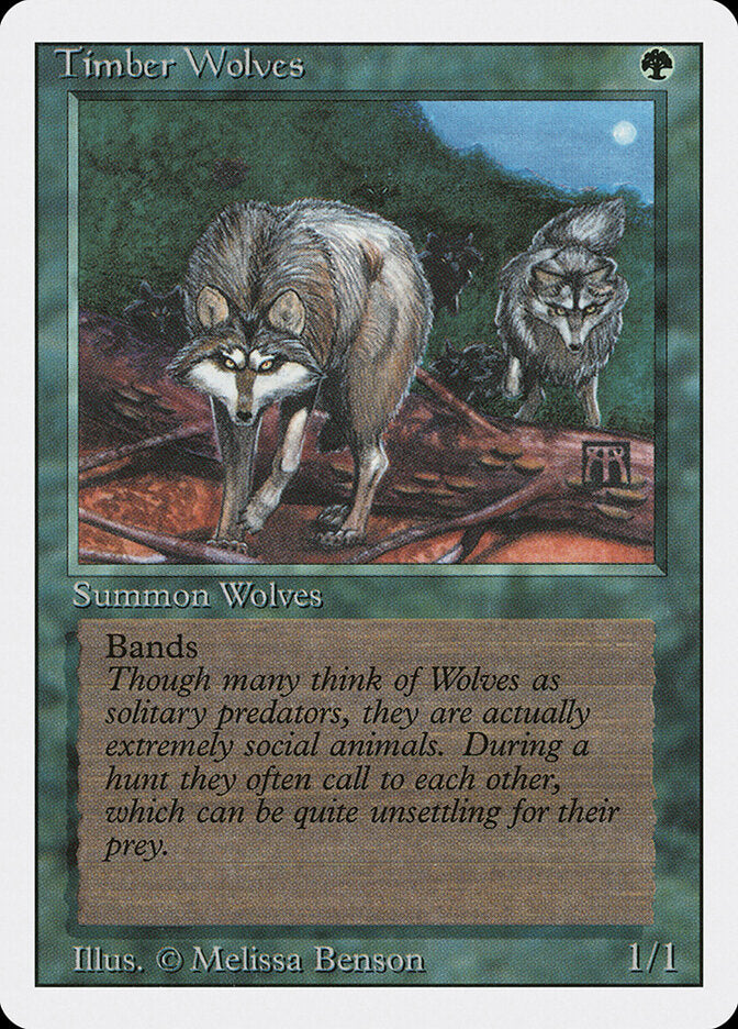 Timber Wolves (219) - Revised Edition (3ED)