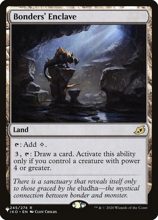 Bonders' Enclave (IKO-245) - The List (PLST)