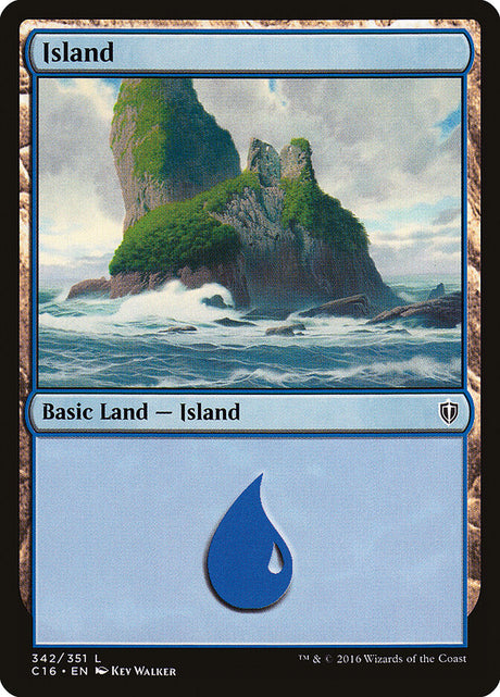 Island (342) - Commander 2016 (C16)