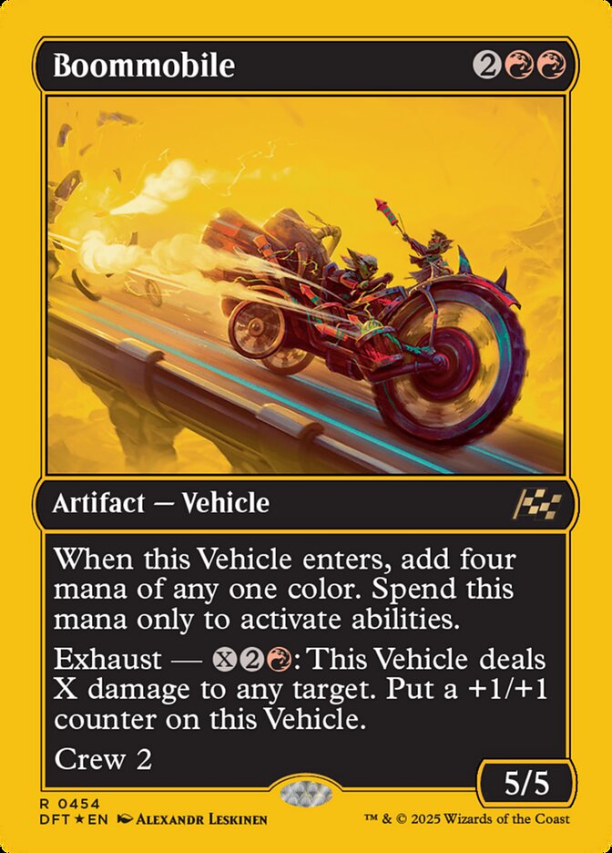 Boommobile - [First Place Foil] Aetherdrift (DFT)