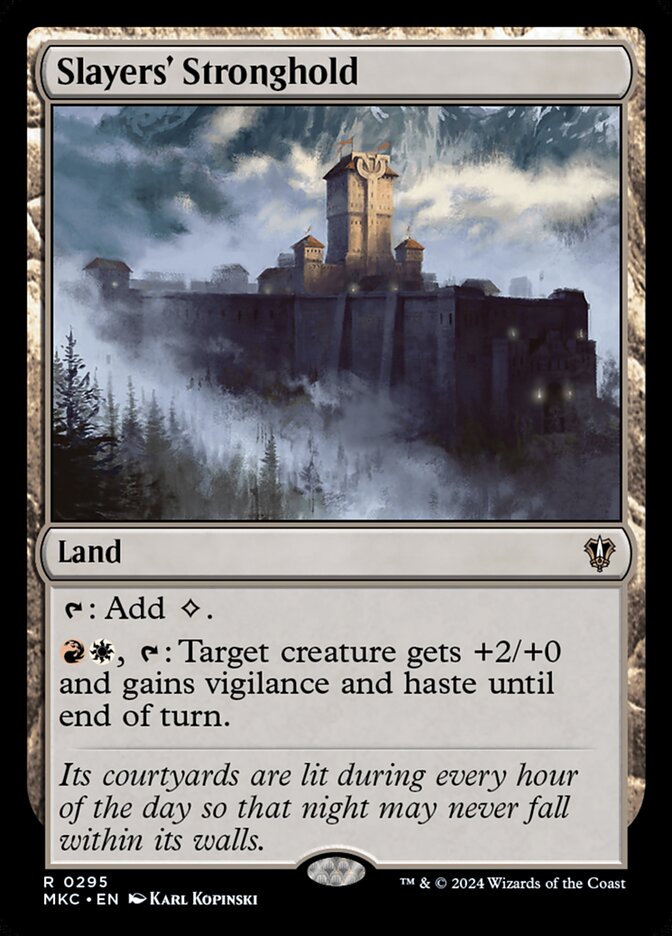 Slayers' Stronghold (295) - Murders at Karlov Manor Commander (MKC)