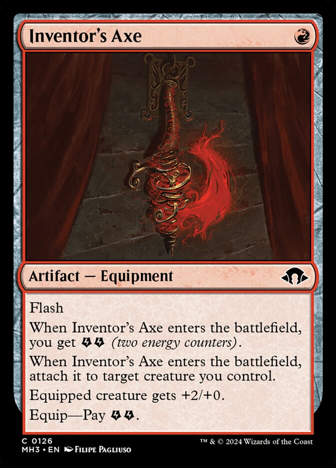 Inventor's Axe (126) - Modern Horizons 3 (MH3)