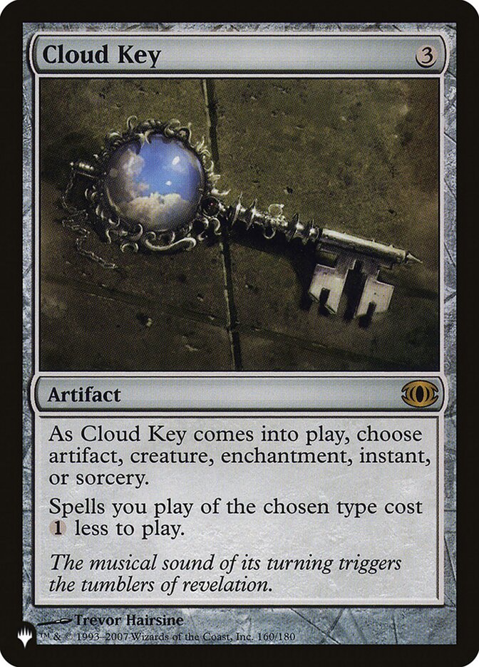 Cloud Key (FUT-160) - The List (PLST)