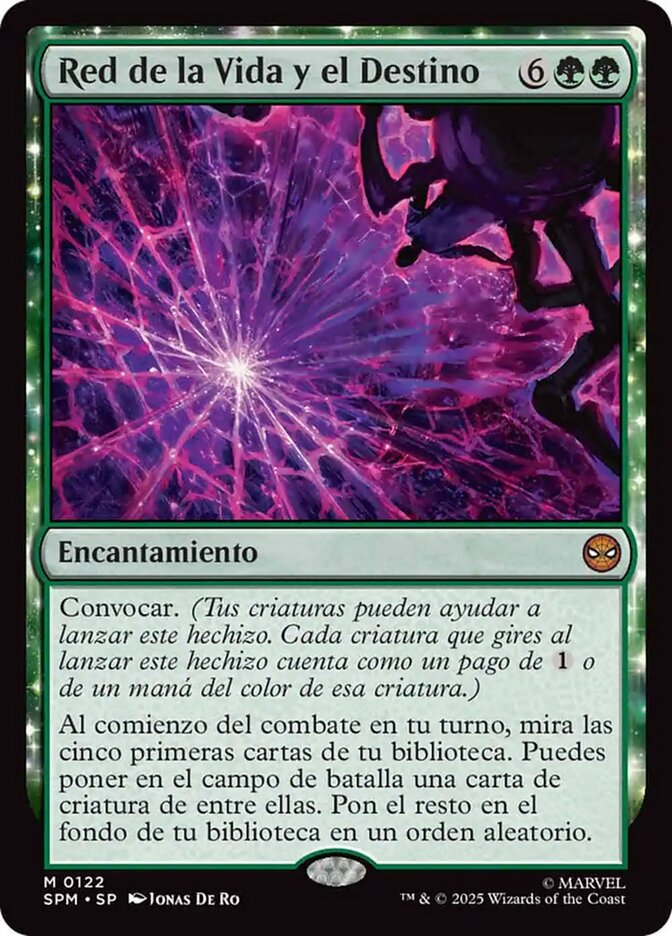 Web of Life and Destiny (122) - [Foil] Marvel's Spider-Man (SPM)