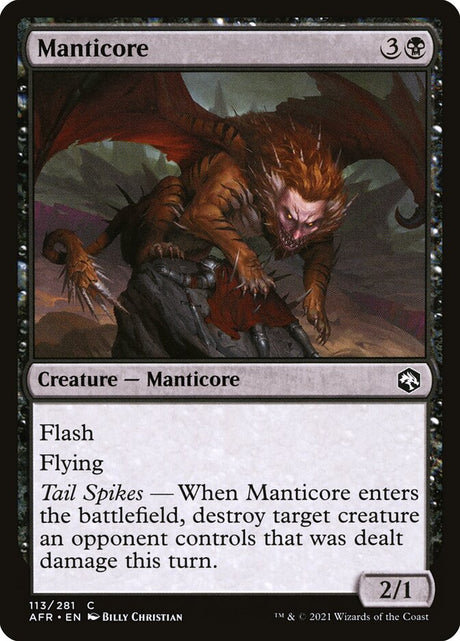 Manticore (113) - Adventures in the Forgotten Realms (AFR)