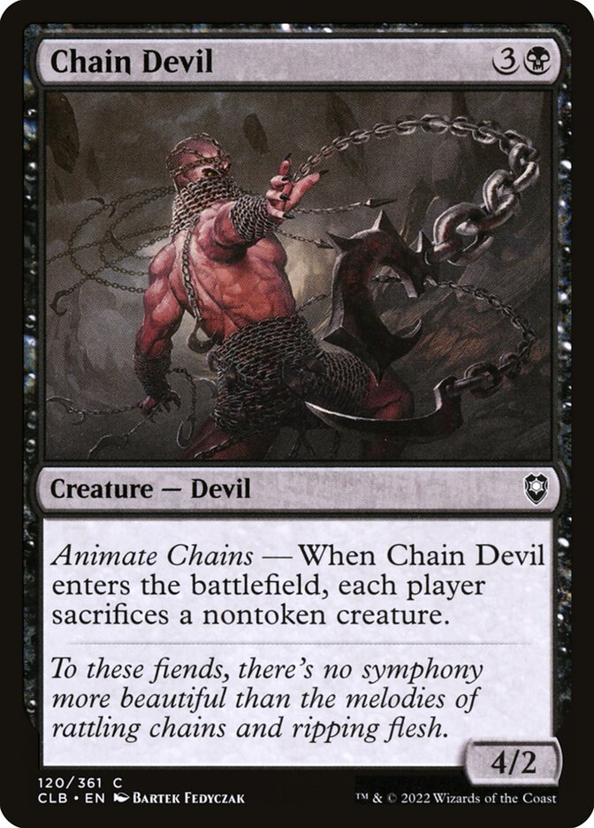 Chain Devil (120) - Commander Legends: Battle for Baldur's Gate (CLB)