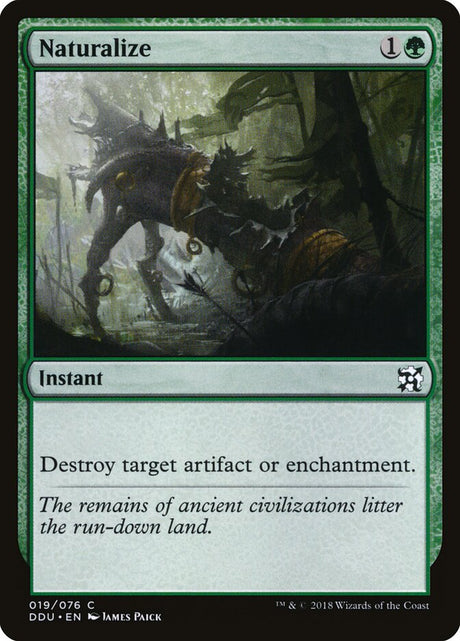 Naturalize (19) - Duel Decks: Elves vs. Inventors (DDU)