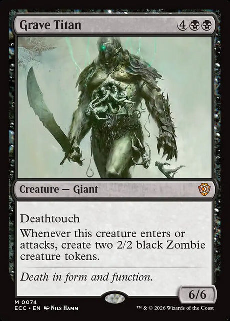 Grave Titan (74) - Lorwyn Eclipsed Commander (ECC)