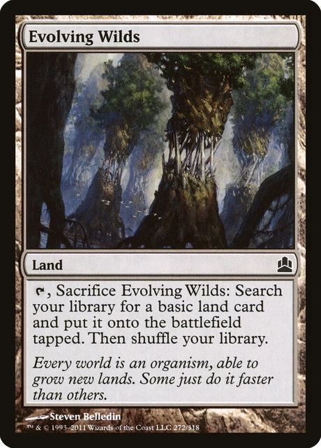 Evolving Wilds (272) - Commander 2011 (CMD)