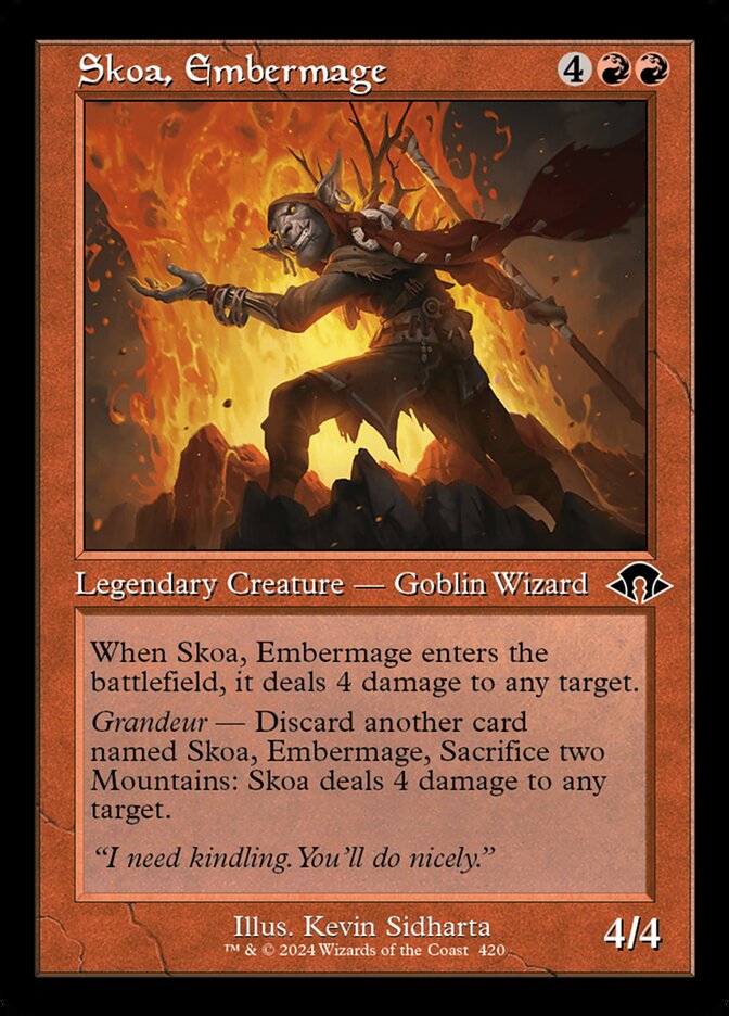 Skoa, Embermage - [Retro Frame] Modern Horizons 3 (MH3)