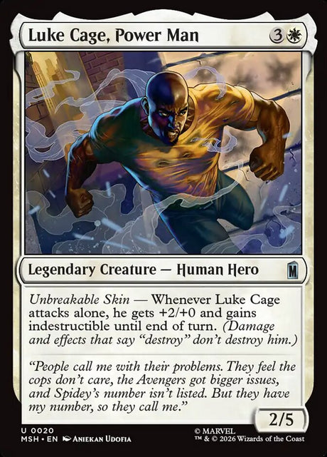 Luke Cage, Power Man (20) - Marvel Super Heroes (MSH)