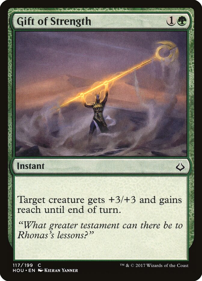 Gift of Strength (117) - Hour of Devastation (HOU)