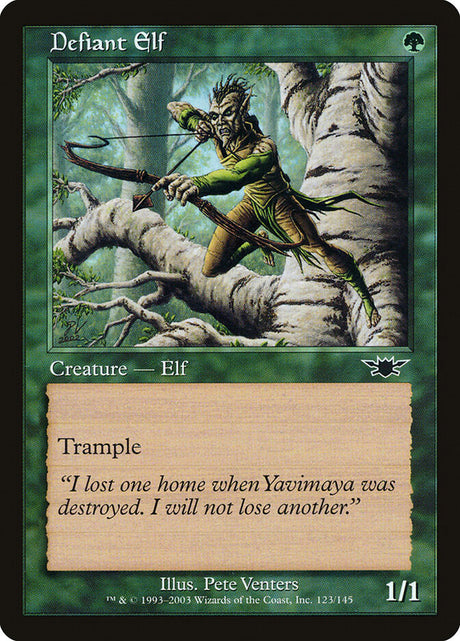 Defiant Elf (123) - Legions (LGN)