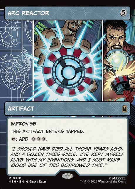 Arc Reactor (310) - Marvel Super Heroes (MSH)