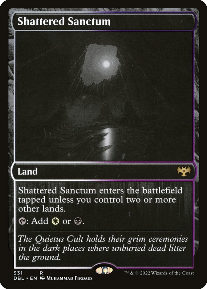 Shattered Sanctum - [Foil] Innistrad: Double Feature (DBL)