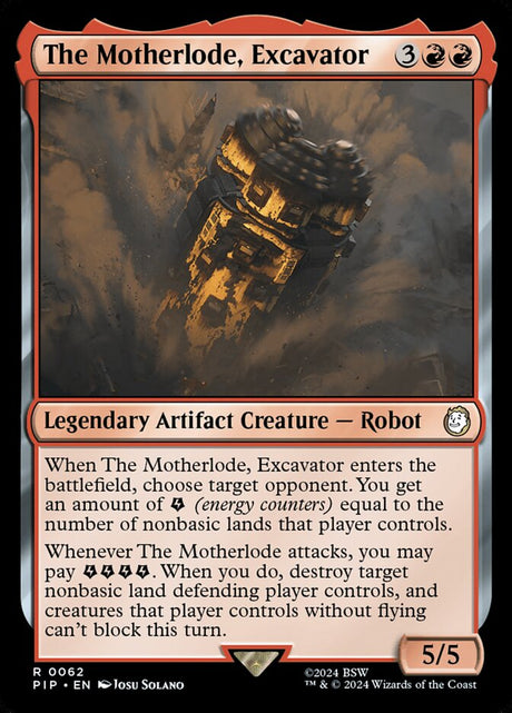 The Motherlode, Excavator (62) - Fallout (PIP)